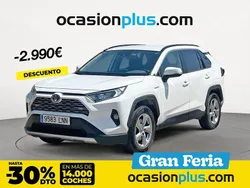 Blanco Usado 2021 Toyota RAV4 Hybrid Advance SUV | 32.890 € (Precio justo)