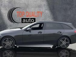 Gris Usado 2022 Mercedes C300 Familiar | 37.900 € (Precio justo)