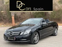 Negro Usado 2012 Mercedes E250 Avantgarde Descapotable | 20.990 € (Caro)