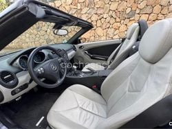 Azul Usado 2007 Mercedes SLK200 Descapotable | 10.300 € (Precio justo)