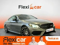Gris Usado 2016 Mercedes C220 AMG line Coupe | 26.490 € (Precio justo)