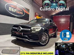 Gris Usado 2021 Mercedes GLC300e Coupe | 35.400 € (Super precio)