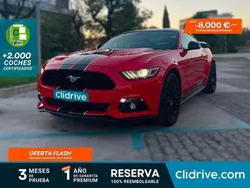 Rojo Usado 2016 Ford Mustang Fastback Coupe | 27.690 € (Buen precio)