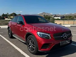 Rojo Usado 2019 Mercedes GLC250 Coupe | 36.999 € (Precio justo)