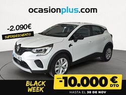 Blanco Usado 2022 Renault Captur Intens SUV | 17.490 € (Precio justo)