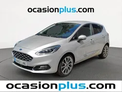 Gris plata Usado 2021 Ford Fiesta Vignale Utilitario | 14.455 € (Precio justo)
