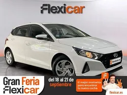 Blanco Usado 2021 Hyundai i20 | 14.490 € (Precio justo)