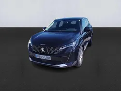 Negro Usado 2021 Peugeot 3008 Active Monovolumen | 20.200 € (Precio justo)