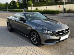 Gris / plata Usado 2018 Mercedes E200 Descapotable | 33.000 € (Buen precio)