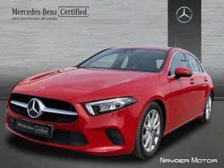 Rojo júpiter Usado 2018 Mercedes A180 Progressive | 27.500 € (Precio justo)