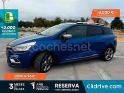 Azul Usado 2017 Renault Clio GrandTour Zen Familiar | 11.190 € (Precio justo)