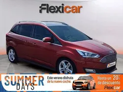 Rojo Usado 2017 Ford C-MAX Titanium Monovolumen | 12.490 € (Caro)
