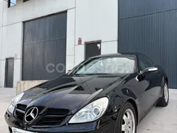 Negro Usado 2005 Mercedes SLK200 Descapotable | 9990 € (Precio justo)