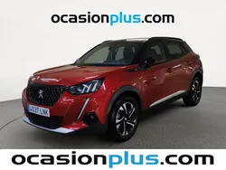 Rojo Usado 2021 Peugeot 2008 GT SUV | 17.682 € (Precio justo)