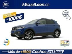 Azul Usado 2022 VW T-Cross Advance SUV | 16.985 € (Buen precio)