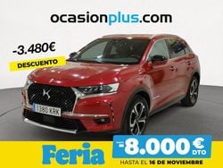 Rojo Usado 2018 DS Automobiles DS7 Crossback Grand Chic SUV | 21.850 € (Precio justo)