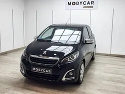 Negro Usado 2021 Peugeot 108 Active Utilitario | 10.595 € (Un poco caro)