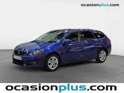Azul Usado 2018 Peugeot 308 Active Familiar | 13.218 € (Caro)