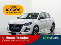 Blanco Usado 2024 Peugeot 208 Active Utilitario | 15.990 € (Precio justo)