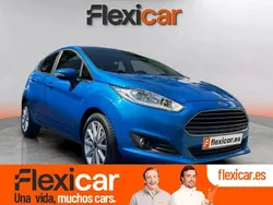 Azul Usado 2016 Ford Fiesta Titanium Utilitario | 10.890 € (Un poco caro)