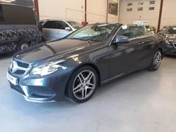 Azul Usado 2015 Mercedes E250 Descapotable | 22.999 € (Precio justo)