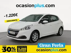 Blanco Usado 2019 Peugeot 208 Active Utilitario | 12.890 € (Precio justo)