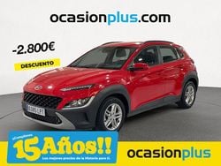 Rojo Usado 2021 Hyundai Kona SUV | 17.990 € (Precio justo)