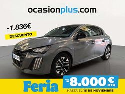 Gris Usado 2025 Peugeot 208 Allure Utilitario | 20.200 € (Precio justo)
