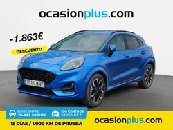 Azul Usado 2024 Ford Puma Gen-E ST-Line X SUV | 20.500 € (Precio justo)