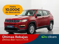 Rojo Usado 2019 Jeep Compass Limited SUV | 15.990 € (Precio justo)