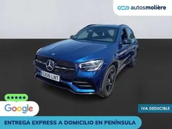 Azul Usado 2021 Mercedes GLC200 SUV | 39.500 € (Precio justo)