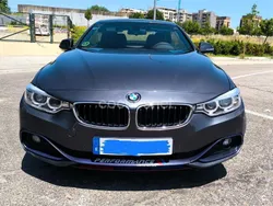 Gris / plata Usado 2015 BMW 420 Sport Line Descapotable | 19.400 € (Buen precio)