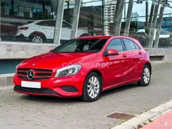 Rojo Usado 2013 Mercedes A180 Urban Berlina | 12.800 € (Precio justo)