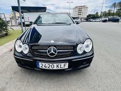 Negro Usado 2008 Mercedes CLK200 Avantgarde Descapotable | 8900 € (Buen precio)