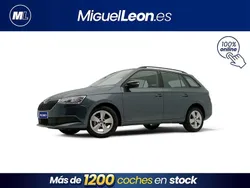 Gris / plata Usado 2019 Skoda Fabia Ambition Familiar | 9985 € (Precio justo)