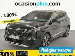 Negro Usado 2018 Peugeot 5008 Style Monovolumen | 17.455 € (Buen precio)