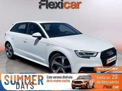 Blanco Usado 2019 Audi A3 Sportback S-Line Utilitario | 19.990 € (Precio justo)