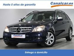Azul Usado 2008 Mercedes C220 Classic Familiar | 7490 € (Super precio)