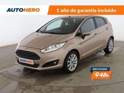Marrón Usado 2015 Ford Fiesta Titanium Utilitario | 11.199 € (Un poco caro)