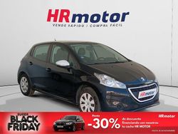 Negro Usado 2015 Peugeot 208 Utilitario | 6890 € (Precio justo)