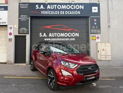 Rojo Usado 2018 Ford Ecosport ST-Line SUV | 12.990 € (Precio justo)