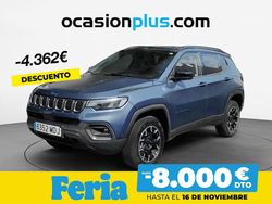 Azul Usado 2023 Jeep Compass Trailhawk SUV | 25.790 € (Un poco caro)