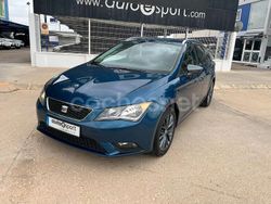 Azul Usado 2015 Seat Leon CONNECT Familiar | 13.900 € (Buen precio)