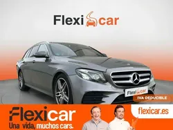 Gris Usado 2020 Mercedes E220 Familiar | 27.990 € (Buen precio)