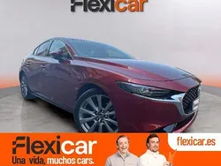 Rojo Usado 2021 Mazda 3 Berlina | 23.690 € (Precio justo)