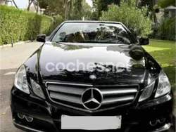 Negro Usado 2012 Mercedes E200 Avantgarde Descapotable | 18.600 € (Precio justo)