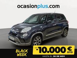 Gris Usado 2014 Fiat 500L Trekking Monovolumen | 6150 € (Super precio)