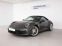 Gris Usado 2021 Porsche 911 Carrera 4S Cabriolet Descapotable | 159.300 € (Precio justo)