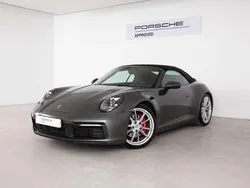Gris Usado 2021 Porsche 911 Carrera 4S Cabriolet Descapotable | 159.700 € (Un poco caro)