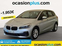 Plateado Usado 2020 BMW 218 Active Tourer Monovolumen | 18.658 € (Precio justo)